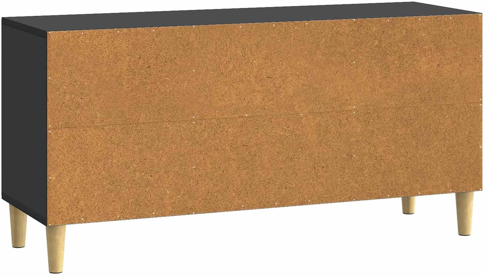 TV staliukas Televizoriaus spintelė 102 x 34,5 x 50 cm Juoda