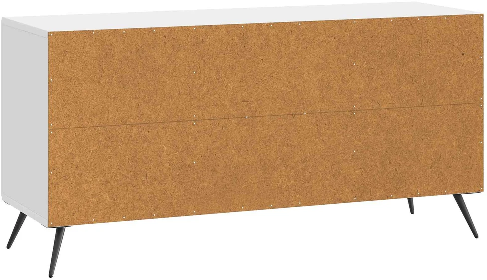 TV staliukas Televizoriaus spintelė 102 x 34,5 x 50 cm Itin blizgi balta