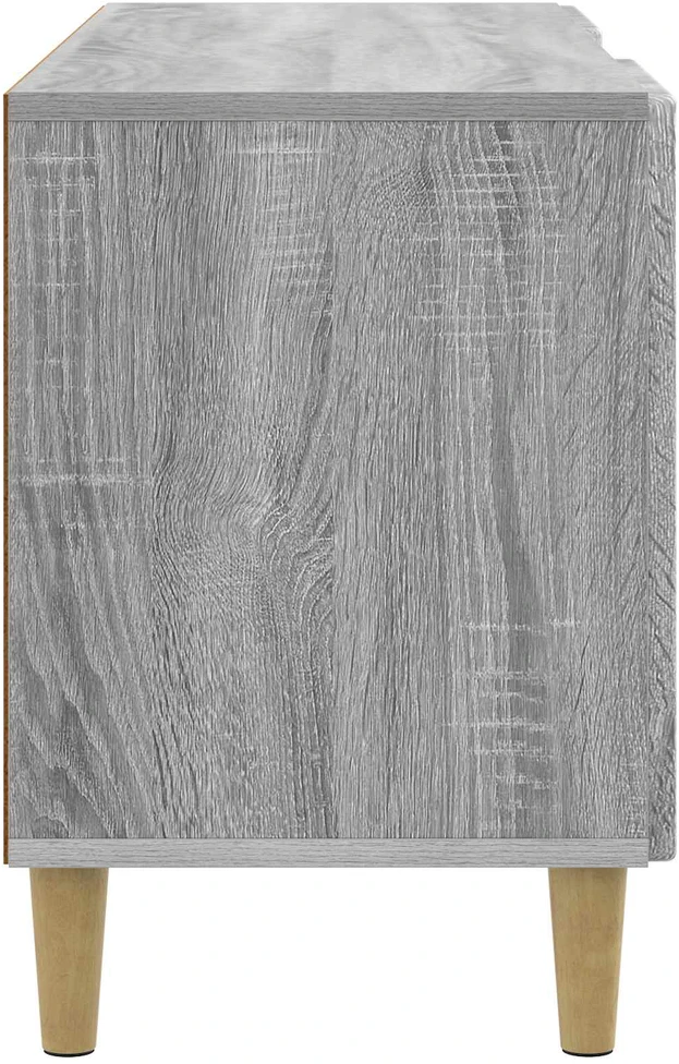 TV staliukas Televizoriaus spintelė 102 x 34,5 x 50 cm Pilka sonoma ąžuolo