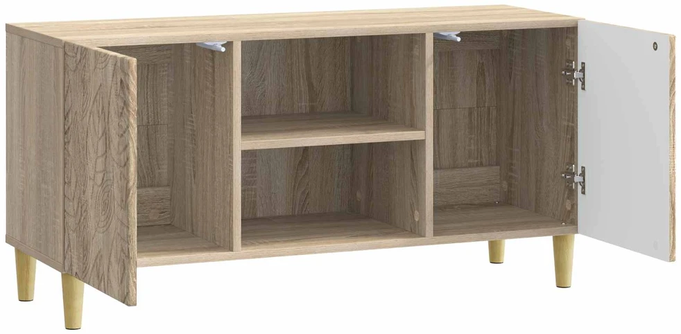 TV staliukas Televizoriaus spintelė 102 x 34,5 x 50 cm Sonoma ąžuolas