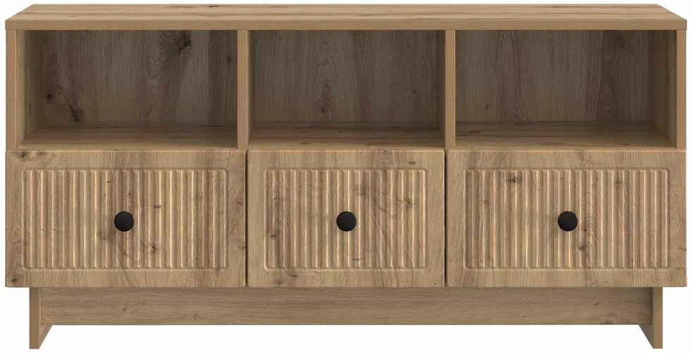 TV staliukas Televizoriaus spintelė 102 x 34,5 x 50 cm Artisano ąžuolo