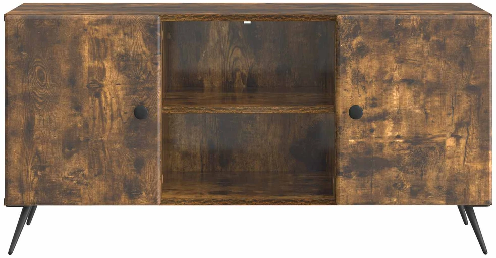 TV staliukas Televizoriaus spintelė 102 x 34,5 x 50 cm Dūminio ąžuolo