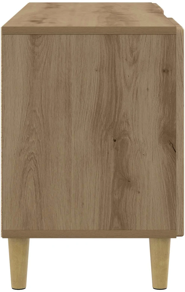 TV staliukas Televizoriaus spintelė 102 x 34,5 x 50 cm Artisano ąžuolo