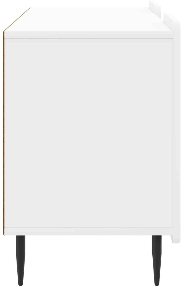 TV staliukas Televizoriaus spintelė 102 x 34,5 x 52 cm Itin blizgi balta