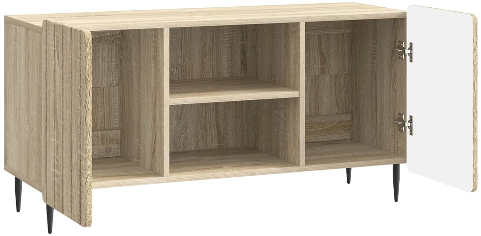 TV staliukas Televizoriaus spintelė 102 x 34,5 x 52 cm Sonoma ąžuolas