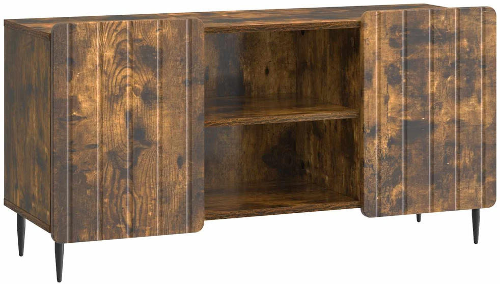 TV staliukas Televizoriaus spintelė 102 x 34,5 x 52 cm Dūminio ąžuolo
