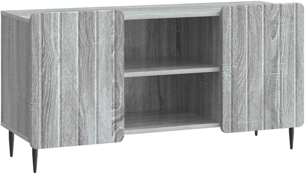 TV staliukas Televizoriaus spintelė 102 x 34,5 x 52 cm Pilka sonoma ąžuolo