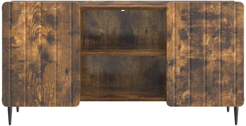 TV staliukas Televizoriaus spintelė 102 x 34,5 x 52 cm Dūminio ąžuolo