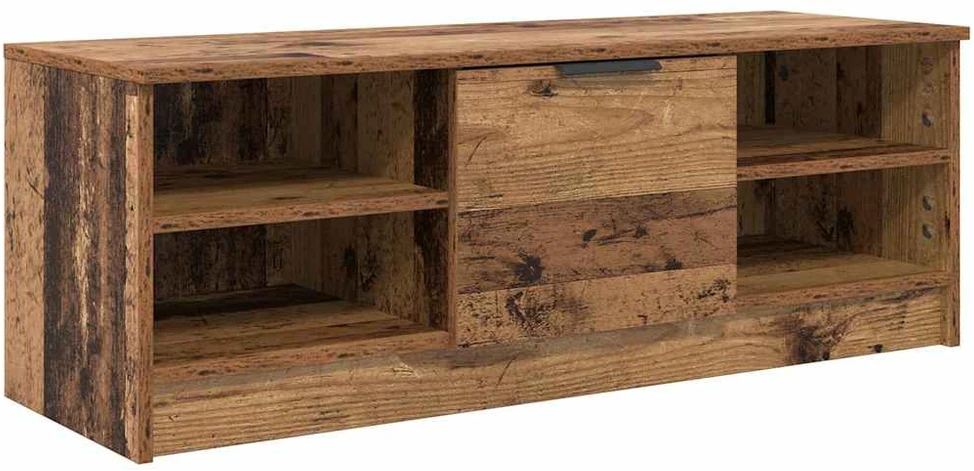 TV staliukas Televizoriaus spintelė 102 x 35 x 36,5 cm Senovinis medis