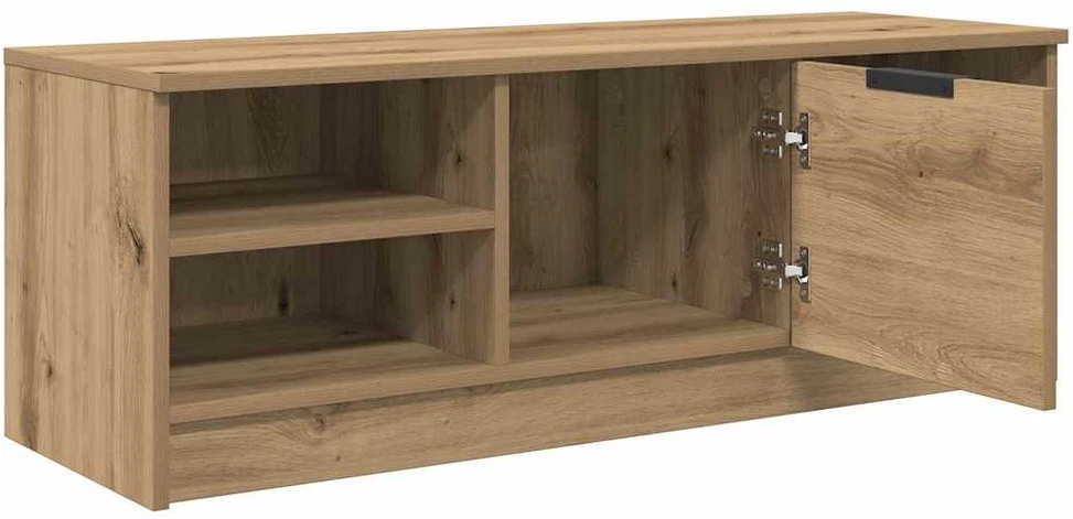 TV staliukas Televizoriaus spintelė 102 x 35 x 36,5 cm Amatininkų ąžuolas