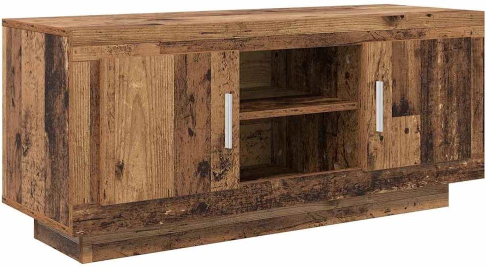 TV staliukas Televizoriaus spintelė 102 x 35 x 45 cm Senovinis medis