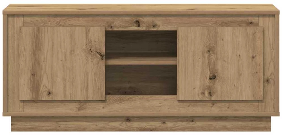 TV staliukas Televizoriaus spintelė 102 x 35 x 45 cm Amatininkų ąžuolas