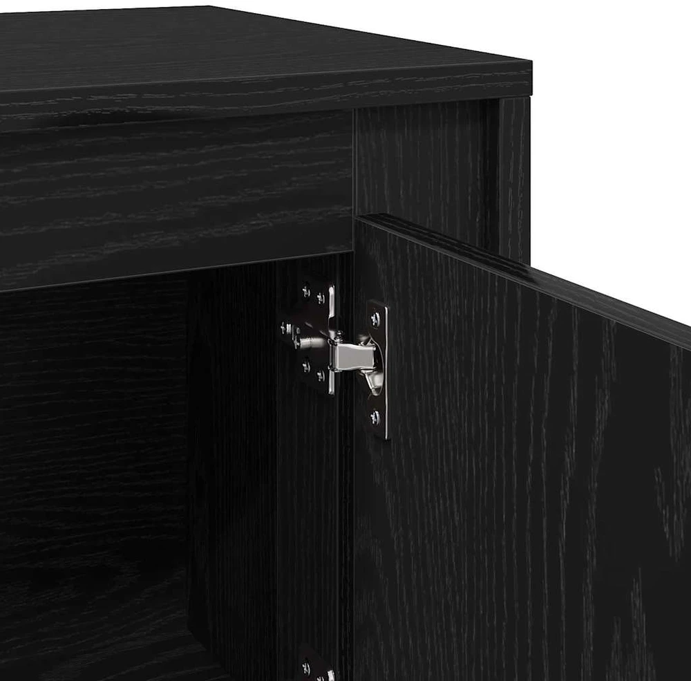 TV staliukas Televizoriaus spintelė 102 x 35 x 45 cm Juodas ąžuolas