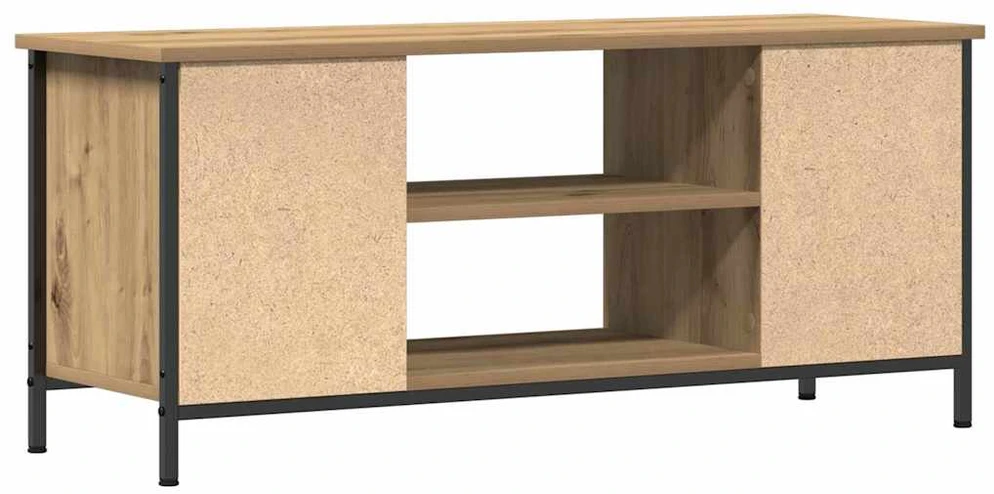 TV staliukas Televizoriaus spintelė 102 x 35 x 45 cm Amatininkų ąžuolas