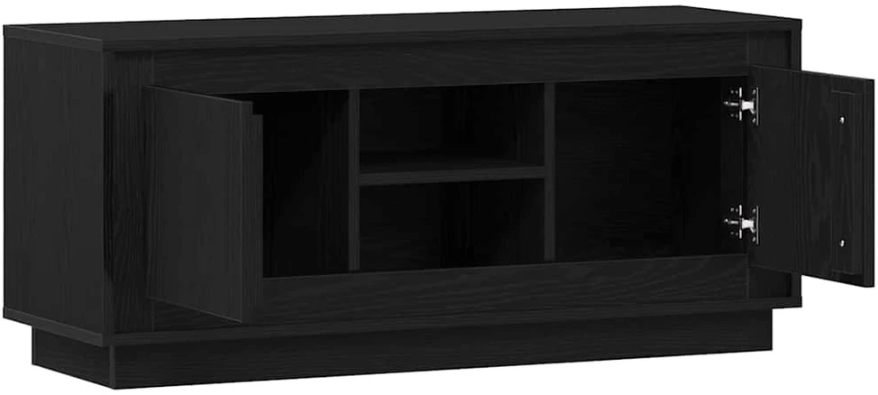 TV staliukas Televizoriaus spintelė 102 x 35 x 45 cm Juodas ąžuolas