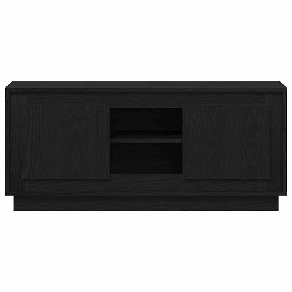 TV staliukas Televizoriaus spintelė 102 x 35 x 45 cm Juodas ąžuolas