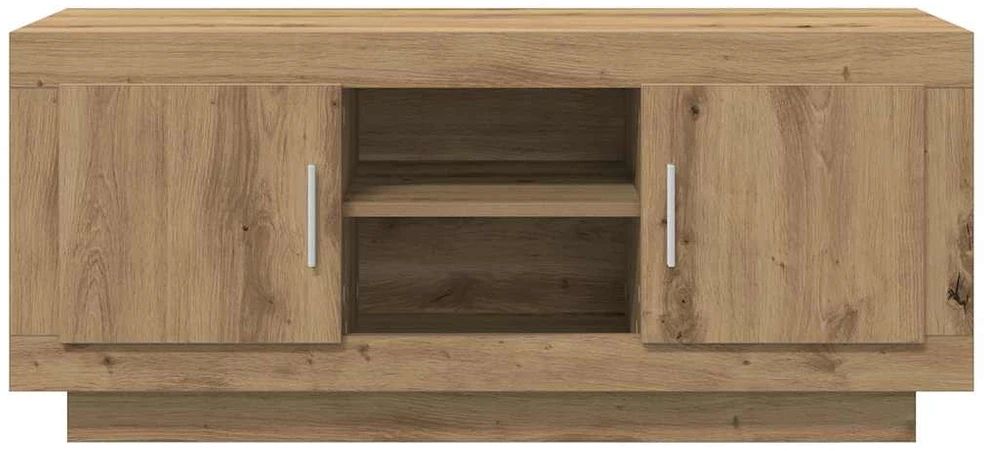 TV staliukas Televizoriaus spintelė Amatininkų ąžuolas 102 x 35 x 45 cm