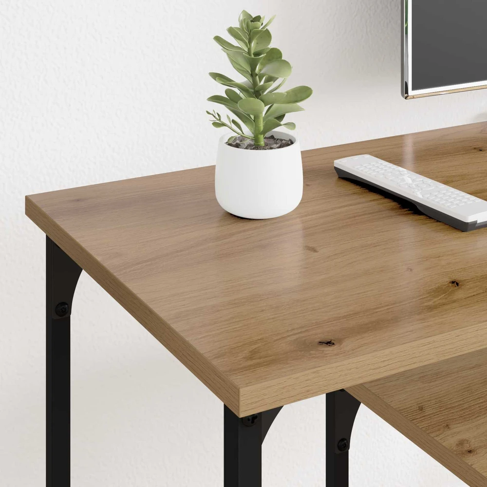 TV staliukas Televizoriaus spintelė 102 x 35 x 45,5 cm Amatininkų ąžuolas