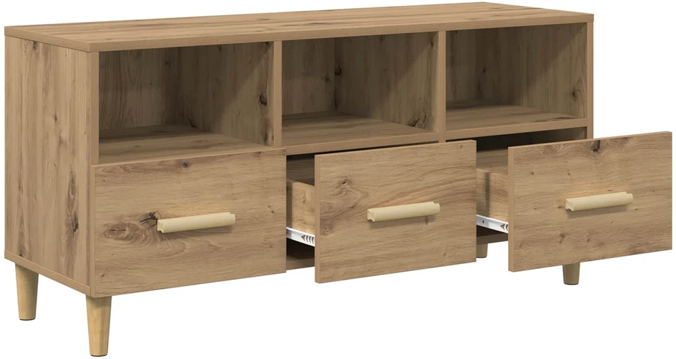 TV staliukas Televizoriaus spintelė 102 x 36 x 50 cm Meistrų ąžuolas