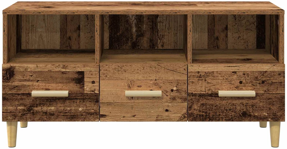 TV staliukas Televizoriaus spintelė 102 x 36 x 50 cm Senas medis