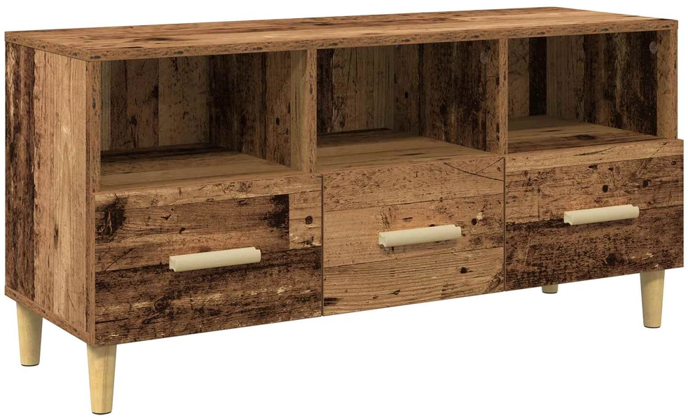 TV staliukas Televizoriaus spintelė 102 x 36 x 50 cm Senas medis