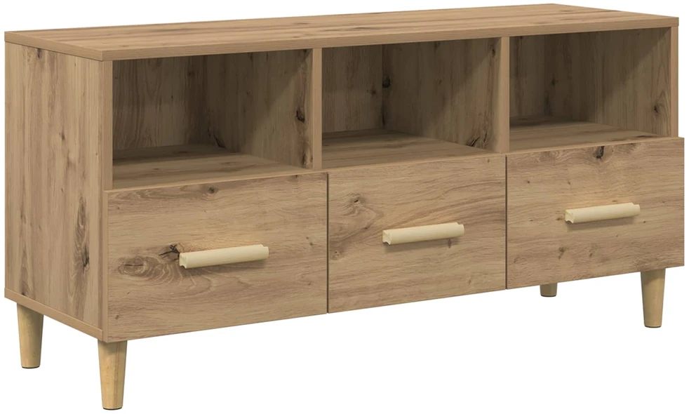 TV staliukas Televizoriaus spintelė 102 x 36 x 50 cm Meistrų ąžuolas