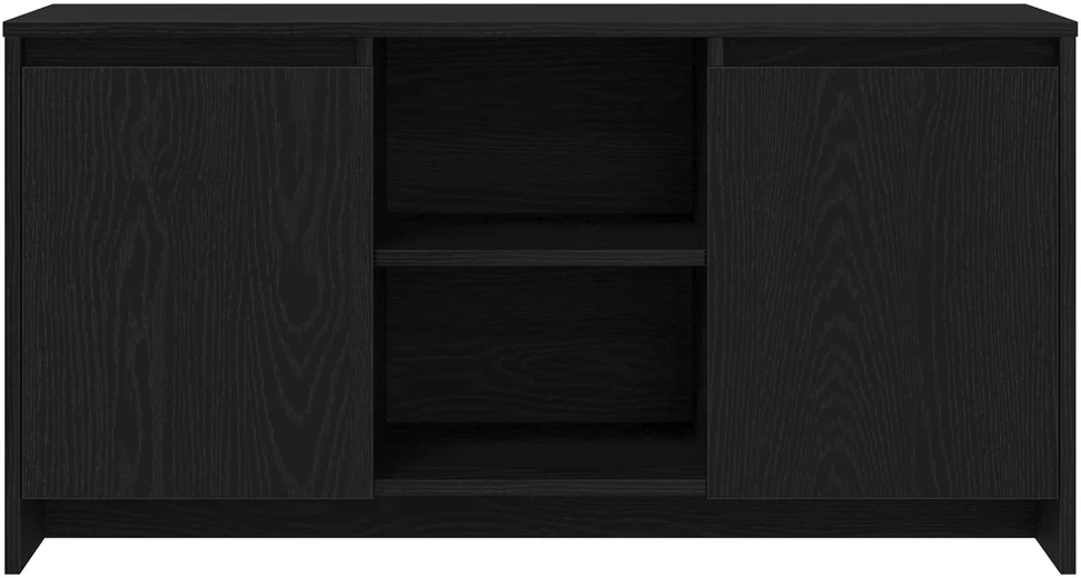 TV staliukas Televizoriaus spintelė 102 x 37,5 x 52,5 cm Juodas ąžuolas
