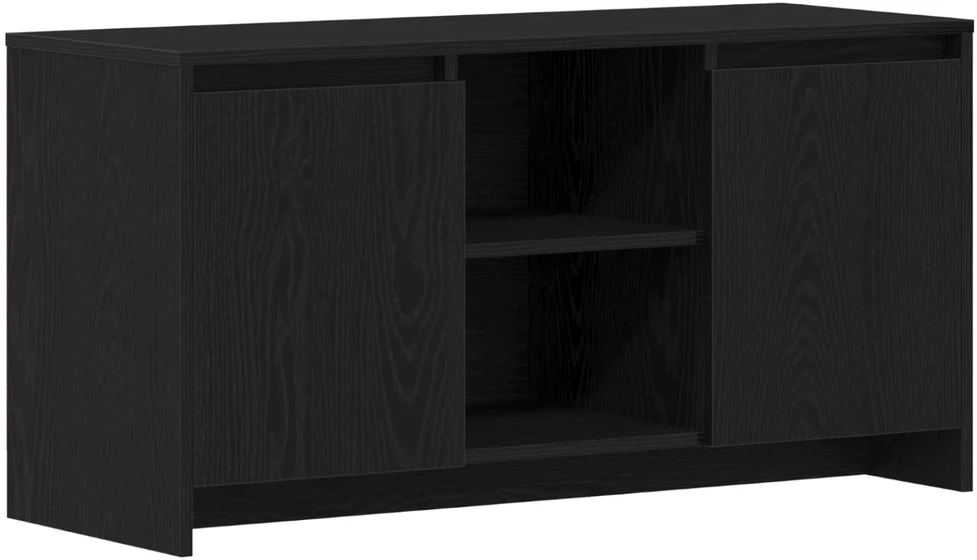 TV staliukas Televizoriaus spintelė 102 x 37,5 x 52,5 cm Juodas ąžuolas
