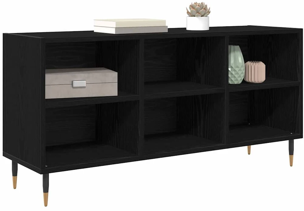TV staliukas Televizoriaus spintelė 103,5 x 30 x 50 cm Juodas ąžuolas