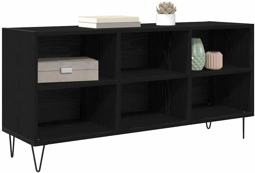 TV staliukas Televizoriaus spintelė 103,5 x 30 x 50 cm Juodas ąžuolas
