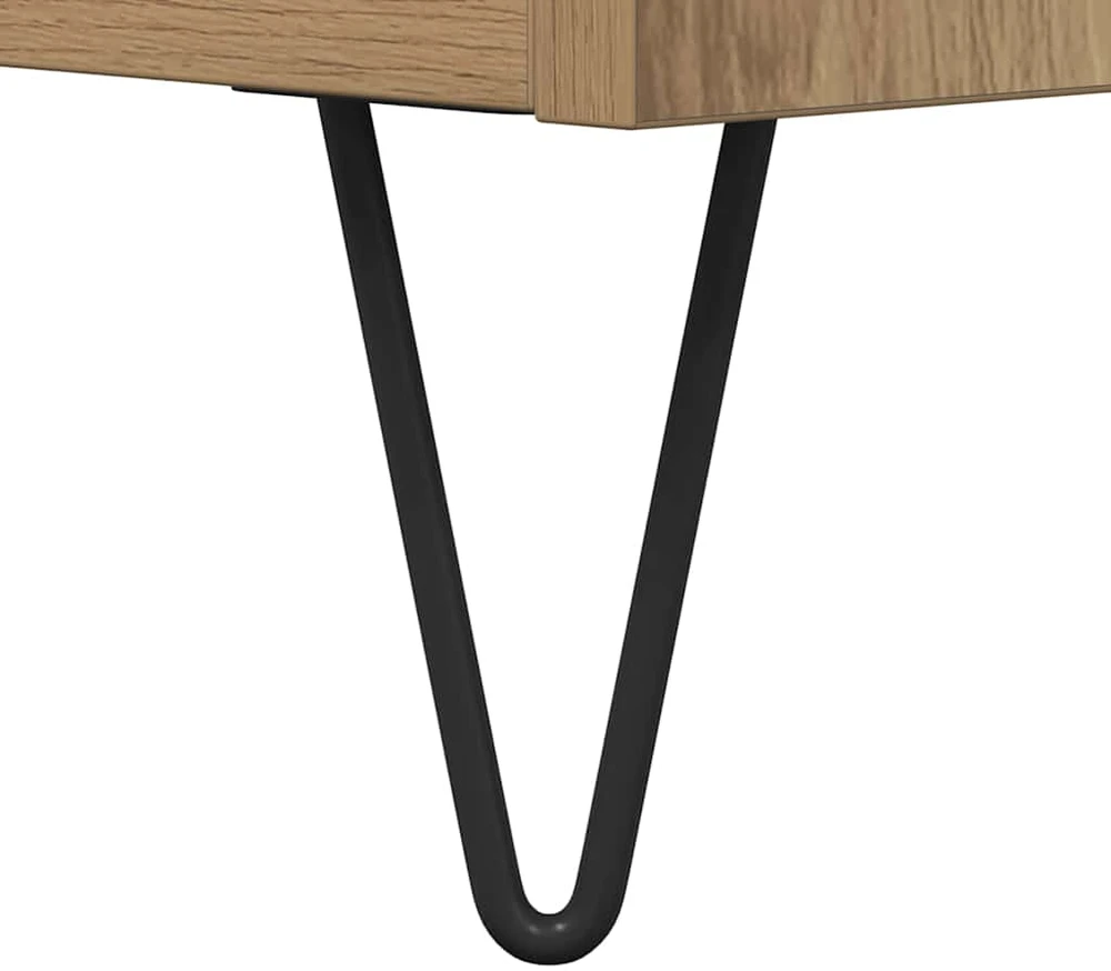TV staliukas Televizoriaus spintelė 103,5 x 30 x 50 cm Amatininkų ąžuolas