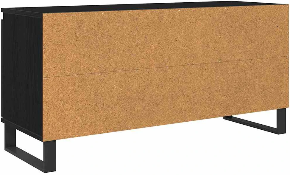 TV staliukas Televizoriaus spintelė 104 x 35 x 50 cm Juodas ąžuolas