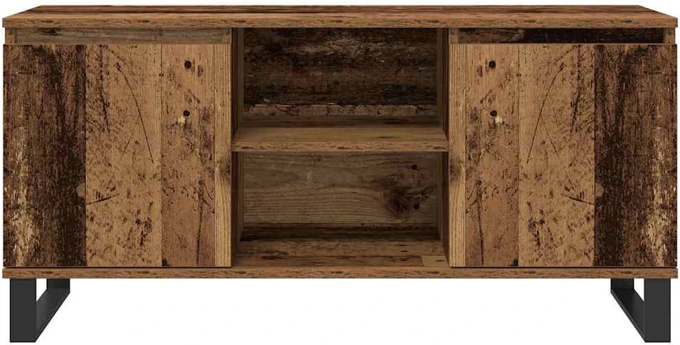 TV staliukas Televizoriaus spintelė 104 x 35 x 50 cm Senovinis medis