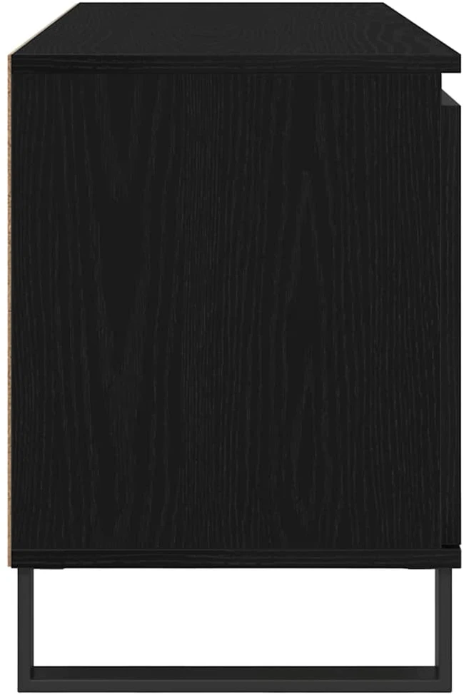 TV staliukas Televizoriaus spintelė 104 x 35 x 50 cm Juodas ąžuolas
