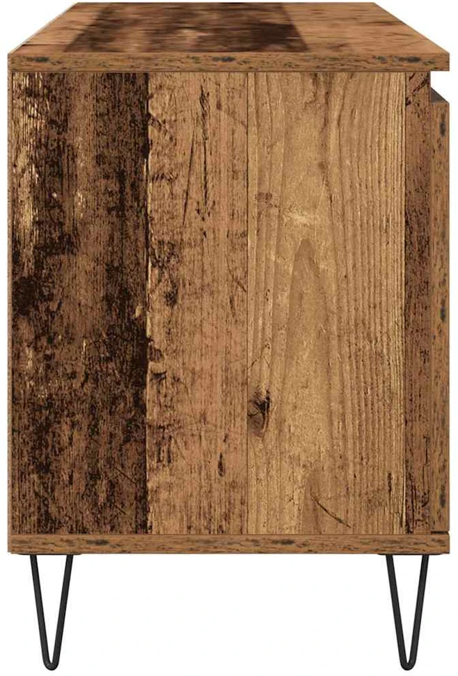 TV staliukas Televizoriaus spintelė 104 x 35 x 50 cm Senovinis medis