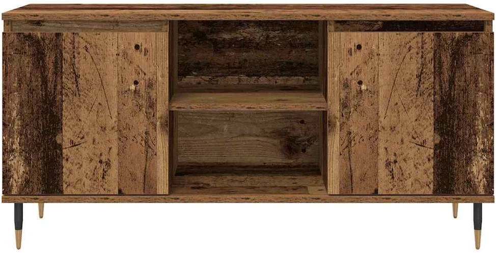 TV staliukas Televizoriaus spintelė 104 x 35 x 50 cm Senovinis medis