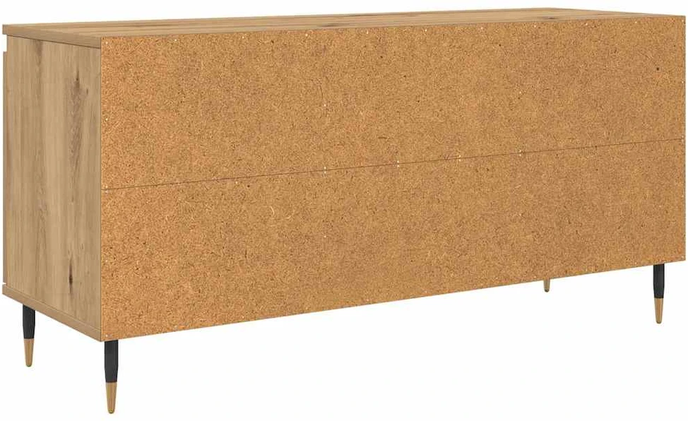TV staliukas Televizoriaus spintelė 104 x 35 x 50 cm Amatininkų ąžuolas