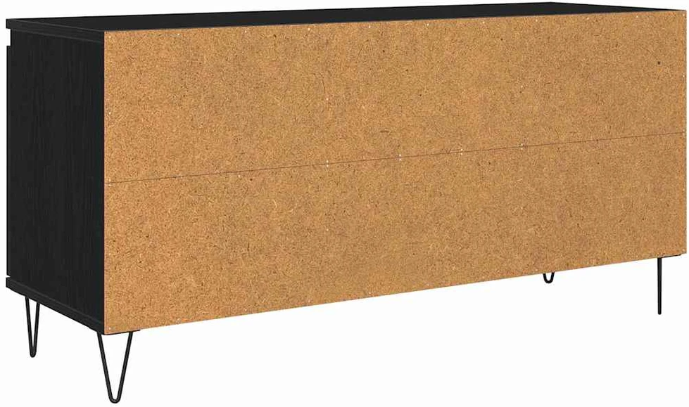 TV staliukas Televizoriaus spintelė 104 x 35 x 50 cm Juodas ąžuolas