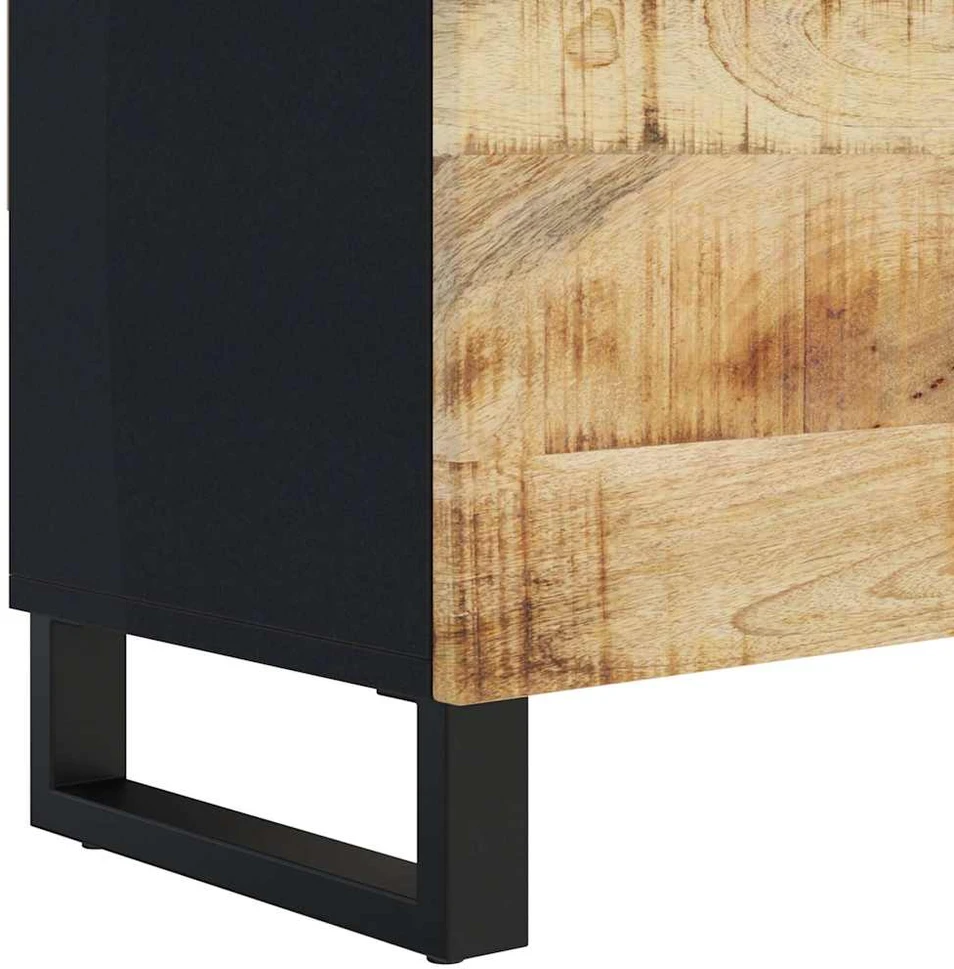 TV staliukas Televizoriaus spintelė, 105x33x46cm, mango medienos masyvas