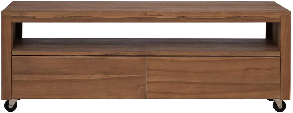 TV staliukas Televizoriaus spintelė 110 x 30 x 40 cm Natūrali