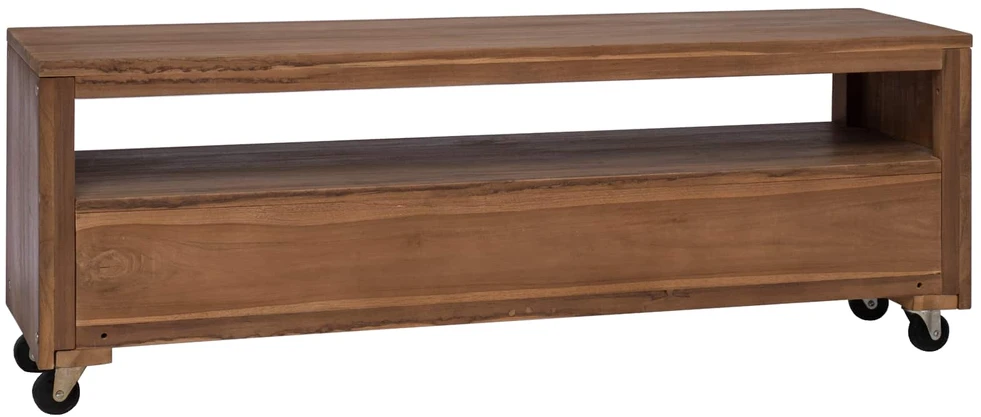TV staliukas Televizoriaus spintelė 110 x 30 x 40 cm Natūrali