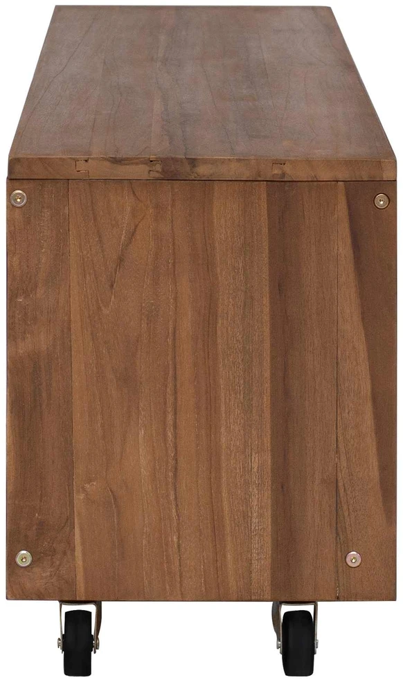 TV staliukas Televizoriaus spintelė 110 x 30 x 40 cm Natūrali