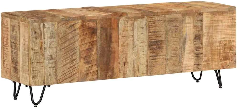 TV staliukas Televizoriaus spintelė, 110x30x40cm, mango medienos masyvas