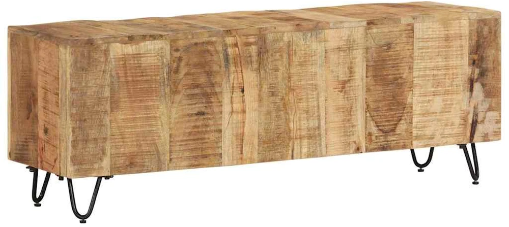 TV staliukas Televizoriaus spintelė, 110x30x40cm, mango medienos masyvas