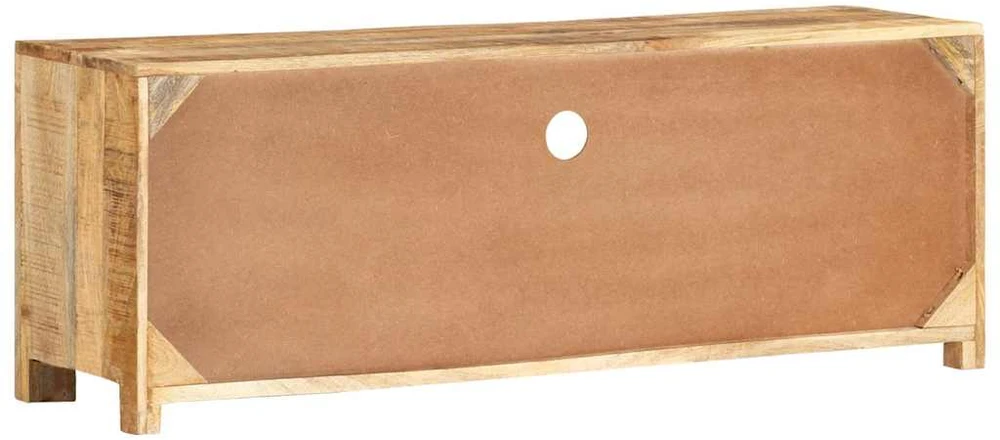 TV staliukas Televizoriaus spintelė, 110x30x40cm, neapdorota mango mediena