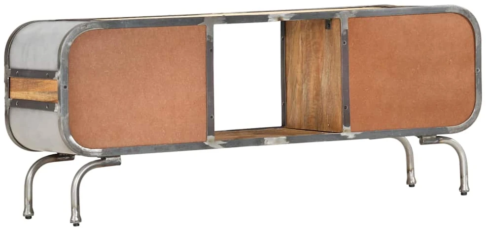 TV staliukas Televizoriaus spintelė, 110x30x42cm, mango medienos masyvas