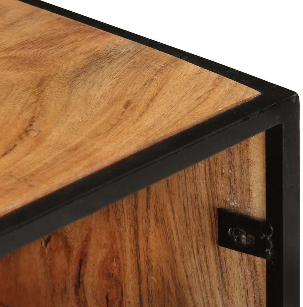 TV staliukas Televizoriaus spintelė, 110x30x45cm, akacijos medienos masyvas