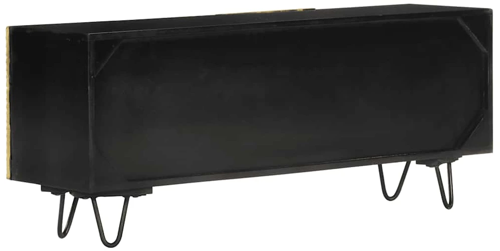TV staliukas Televizoriaus spintelė, 110x30x45cm, mango medienos masyvas