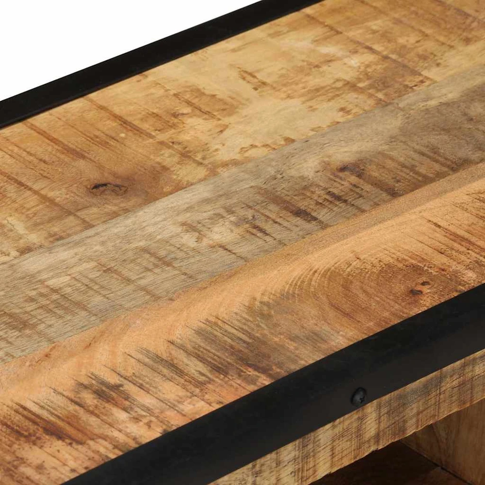 TV staliukas Televizoriaus spintelė, 110x31x46cm, neapdorota mango mediena