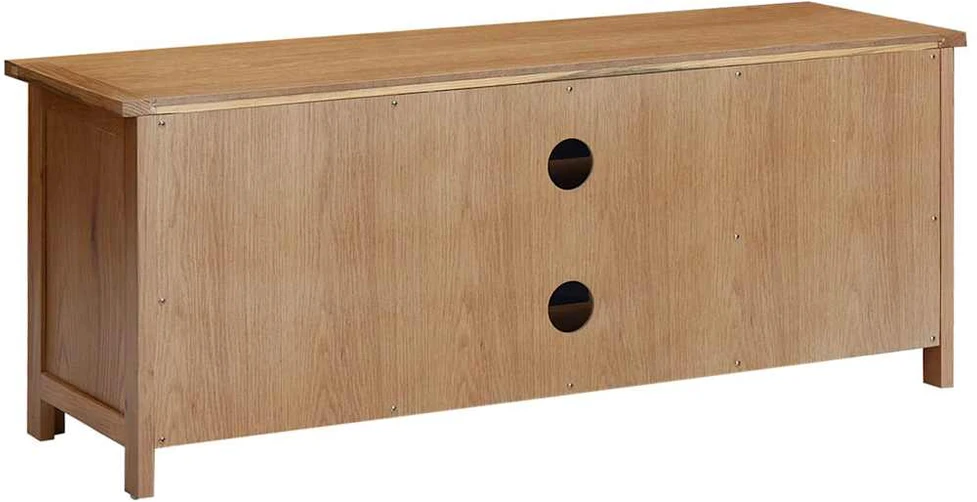 TV staliukas Televizoriaus spintelė, 110x35x44cm, ąžuolo medienos masyvas
